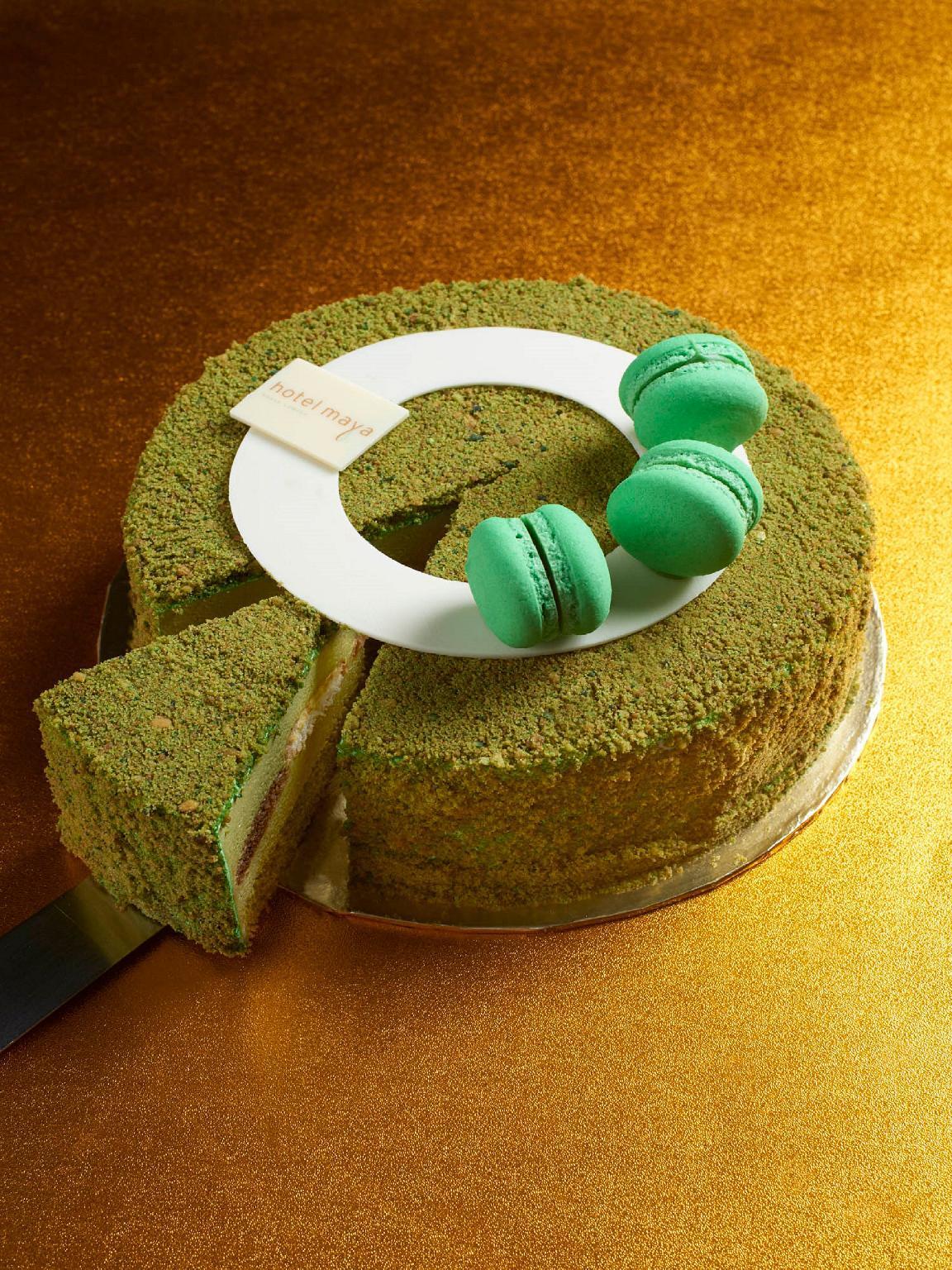 吉隆坡玛雅酒店 外观 照片 A green tea chiffon cake